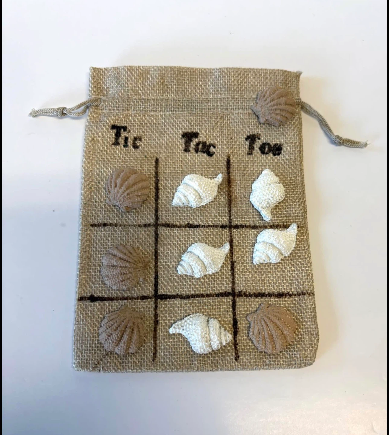 Coastal Seashell Tic-Tac-Toe Game Set - photo 5