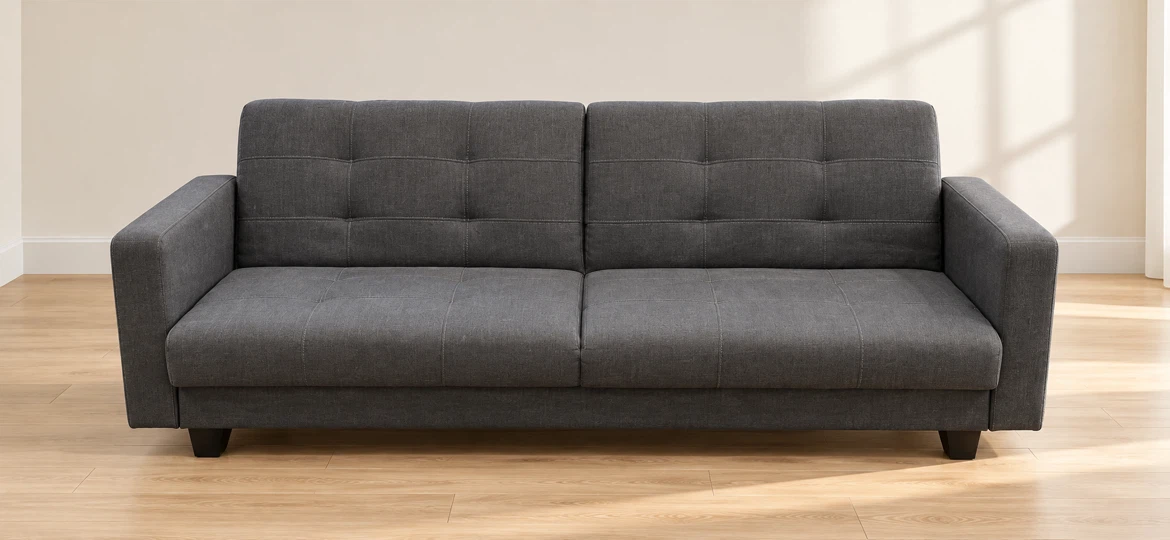 Dark Charcoal Futon