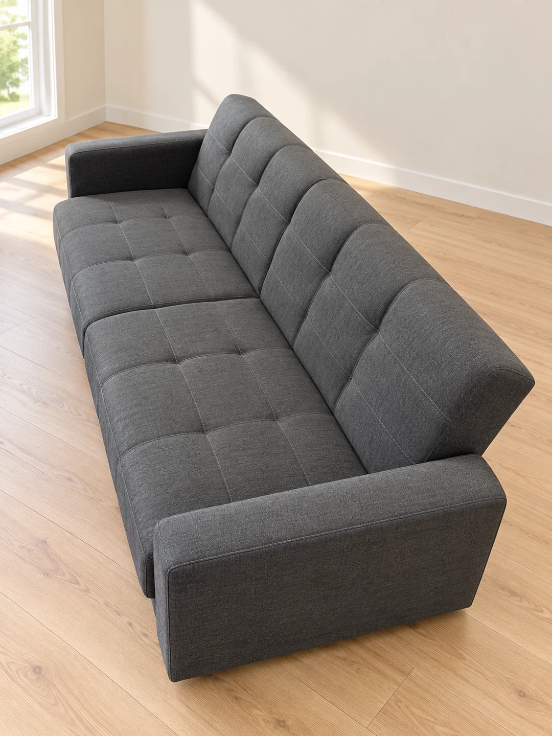 Dark Charcoal Futon - photo 2