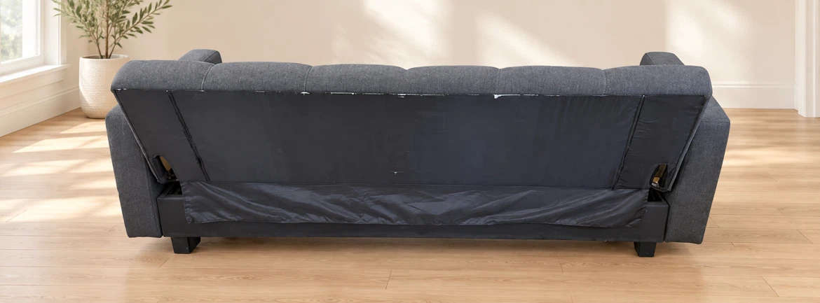 Dark Charcoal Futon - photo 4