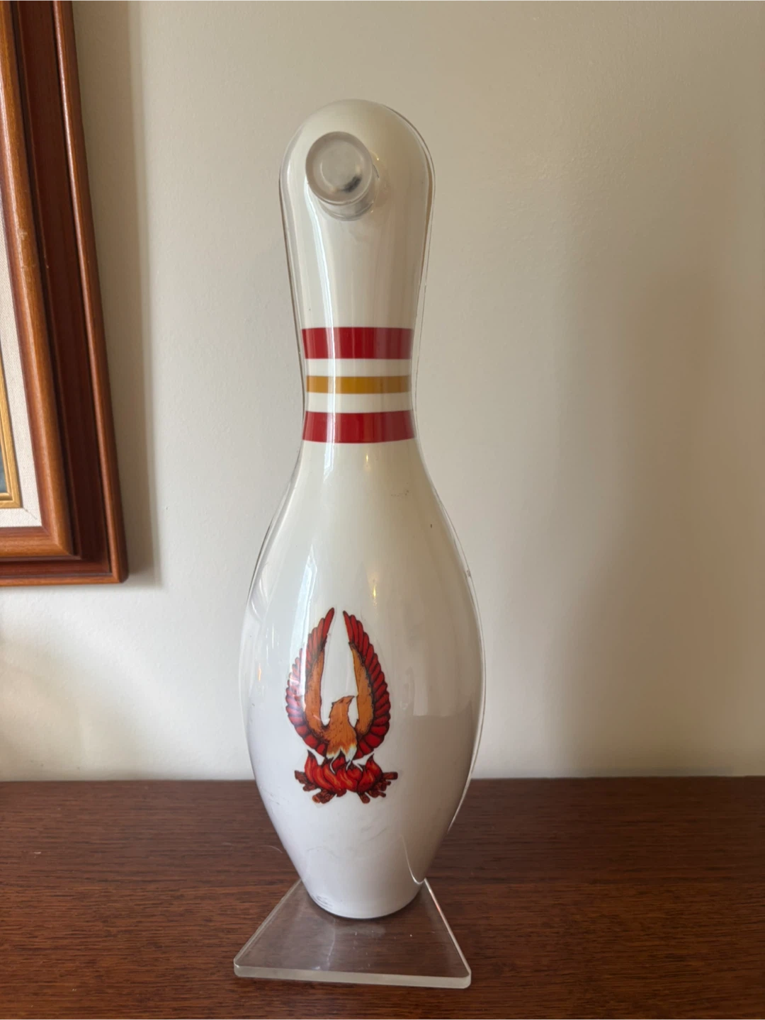 intage 1970s AMF Amflite Phoenix Bowling Pin Cribbage Board - photo 2