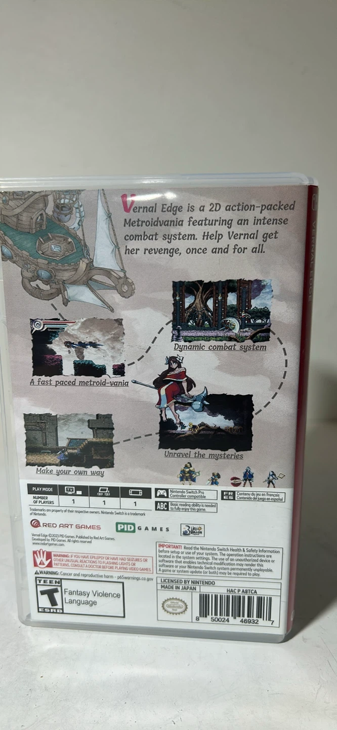 Vernal Edge for Nintendo Switch - photo 2