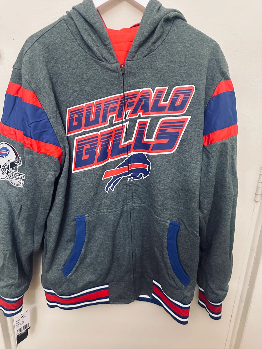 Buffalo Bills Reversible Hoodie Jacket - photo 2