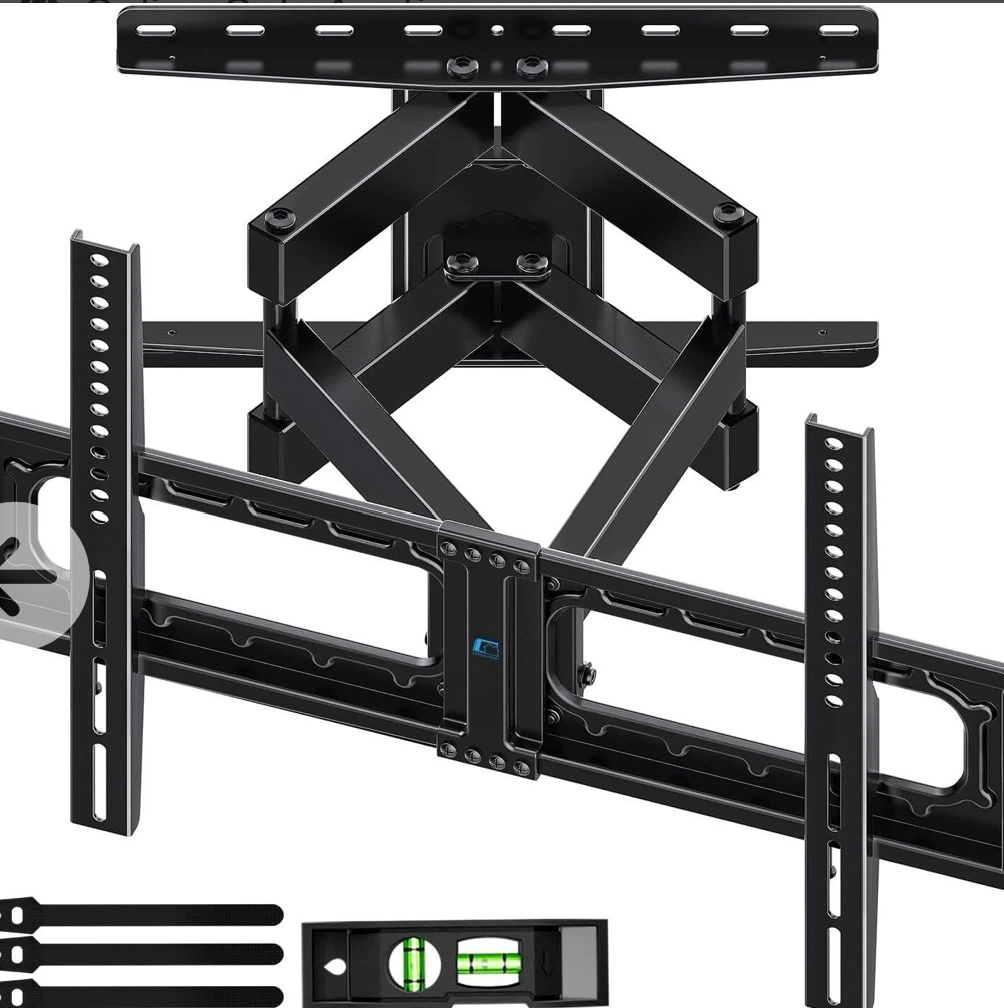 Full Motion HOME VISION TV Wall Mount for 32-85" TVs
