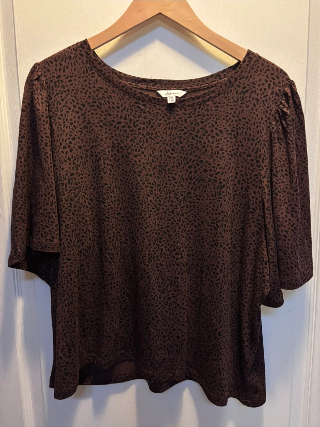 Reitmans Animal Print Top XXL