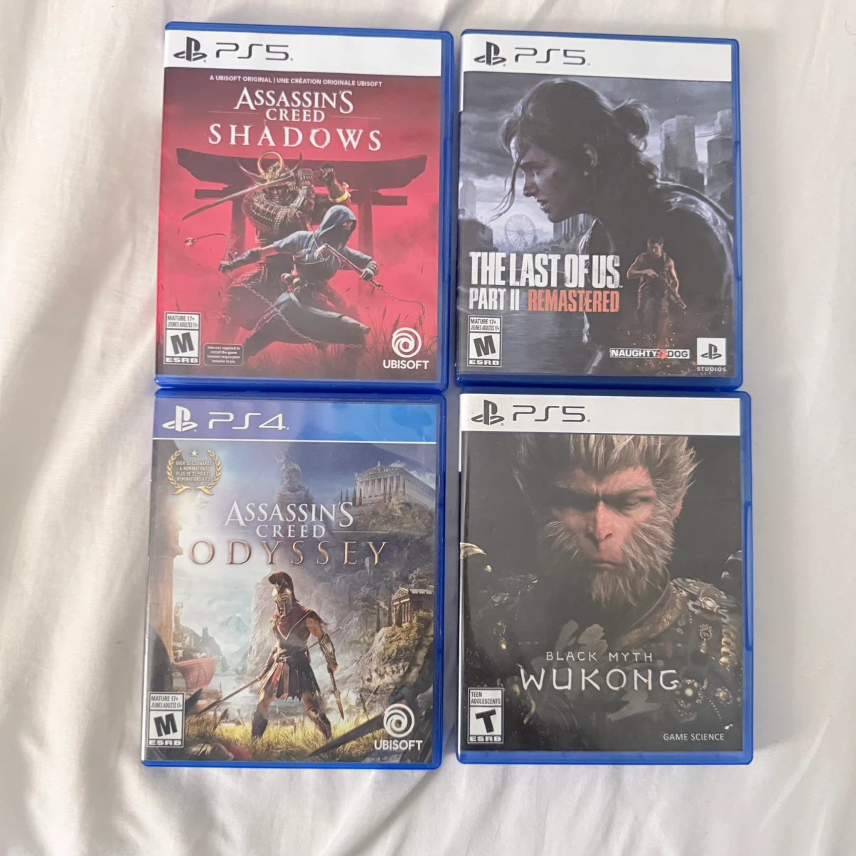 Bundle of Ps5 games for $160
