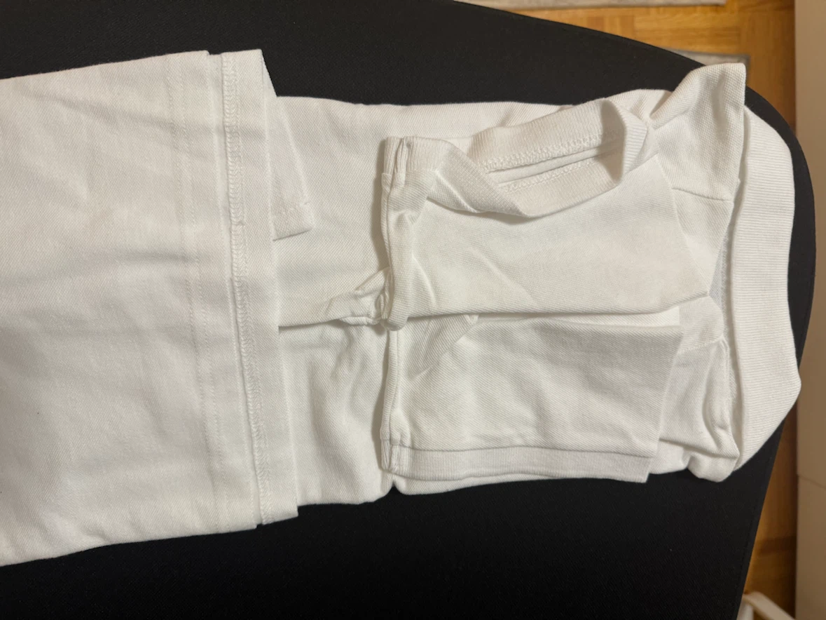 White Polo Shirt xl - photo 3