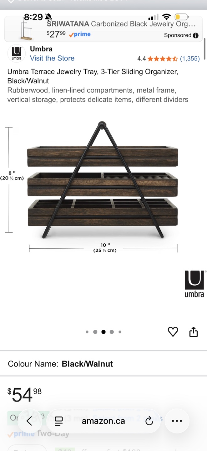 Umbra Terrace Jewelry Organizer - photo 5