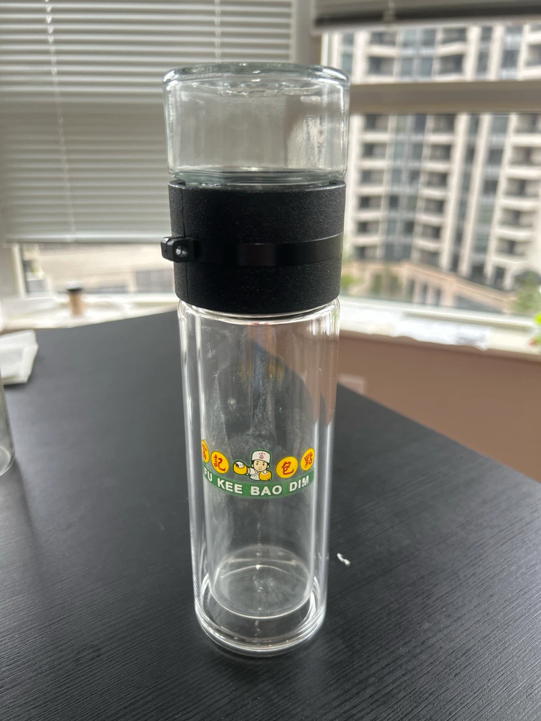 Fu Kee Bao Dim Glass Tea Infuser Bottle