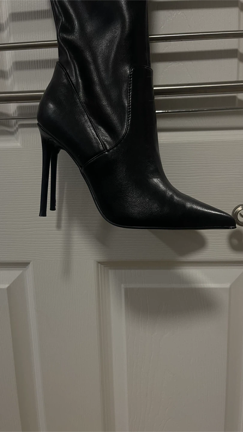 Steve Madden Black Over-the-Knee Boots - photo 5