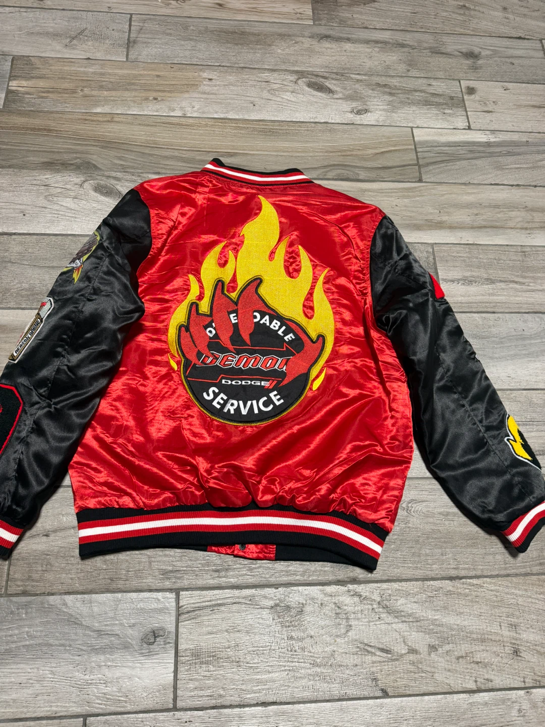 Reason Brand Dodge Demon Varsity Jacket - photo 2