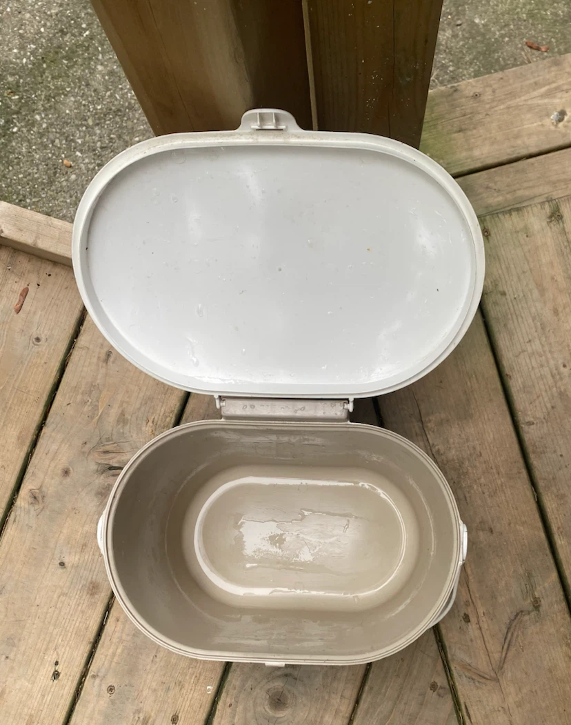 Kitchen Compost Pail with Handle - photo 3