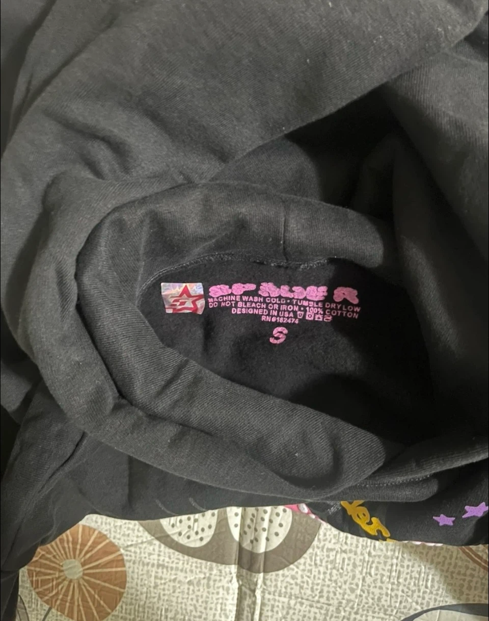 SP5DER Black Hoodie - photo 4