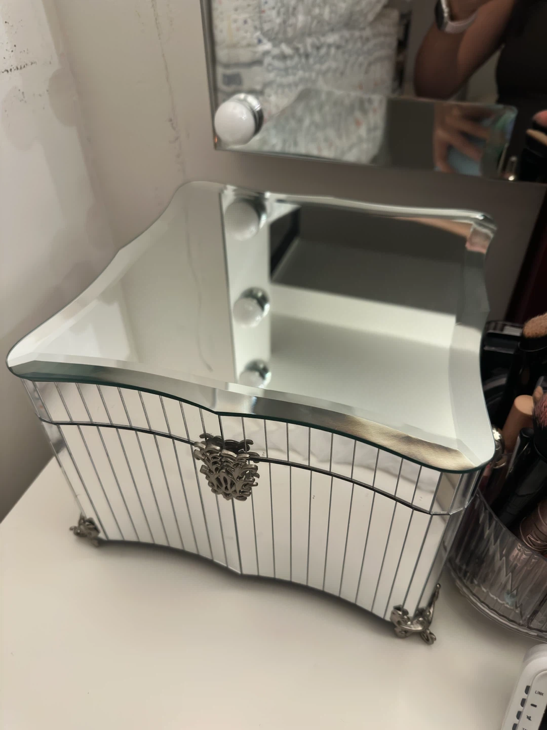 Mirrored Jewellery Box