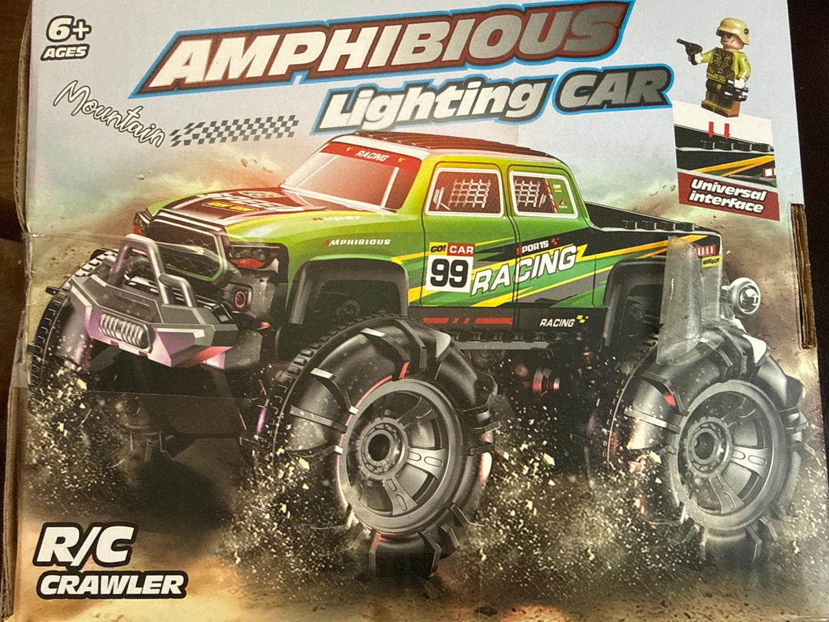 Amphibious Lighting R/C Crawler
