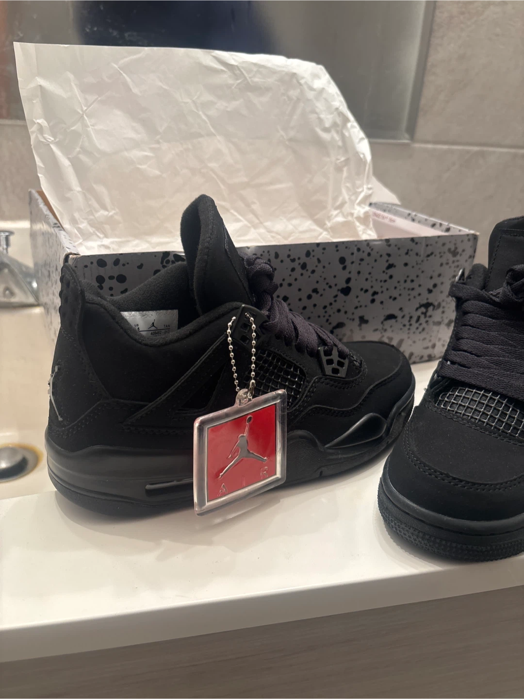 REP Jordan 4 Black Cat Size 5.5 - photo 3