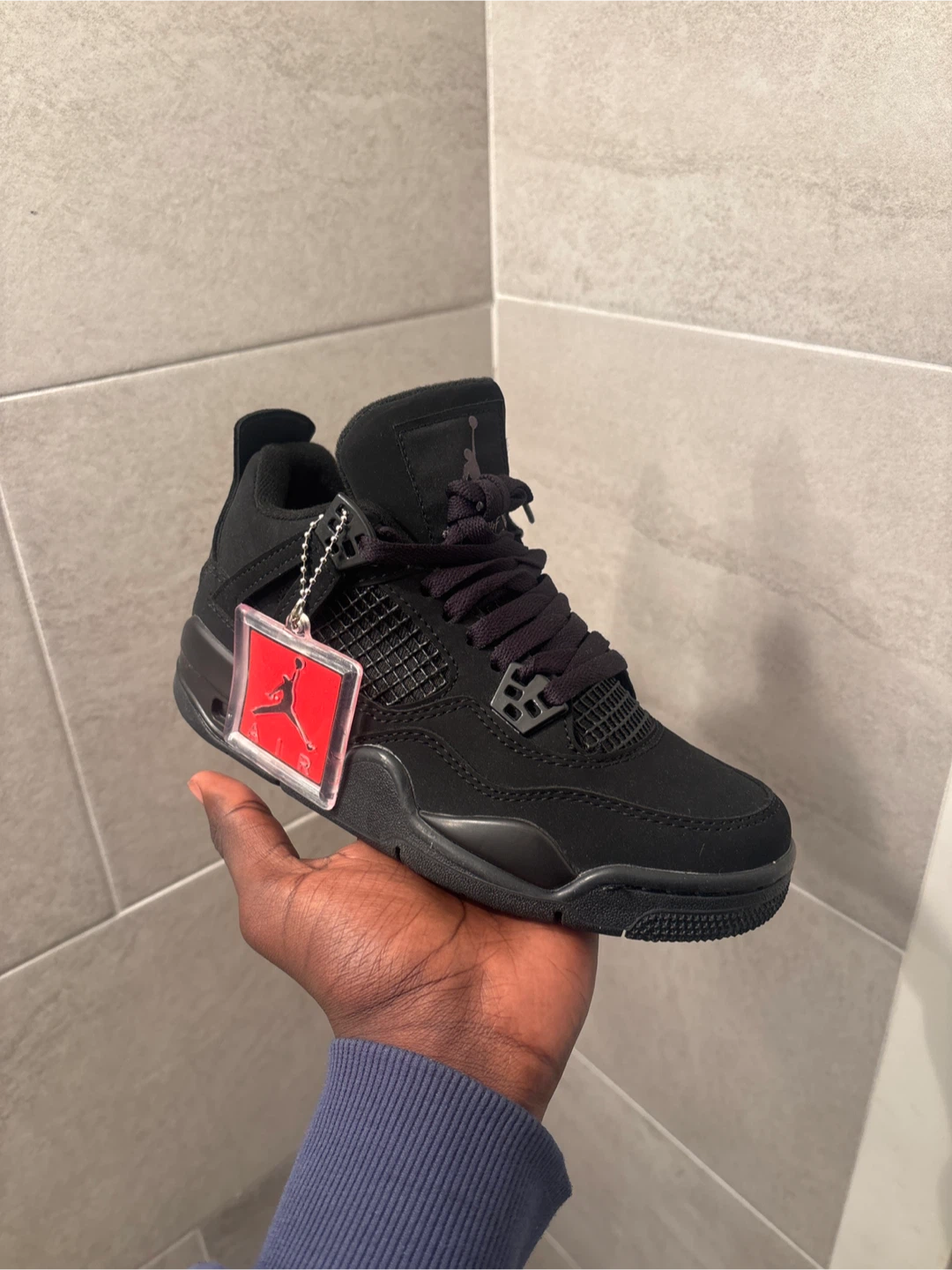 REP Jordan 4 Black Cat Size 5.5