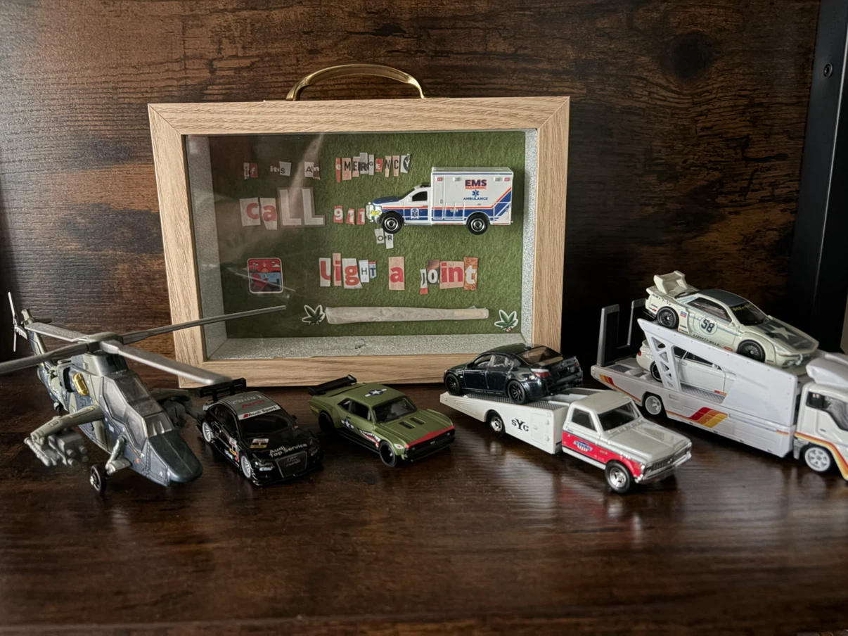Custom Shadow Box LED Wall Art