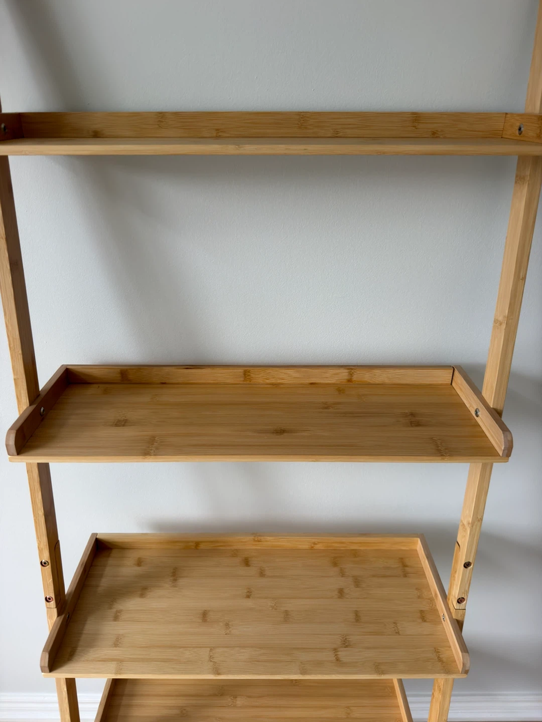 Solid Wood 5-Tier Vertical Ladder Shelf - photo 4