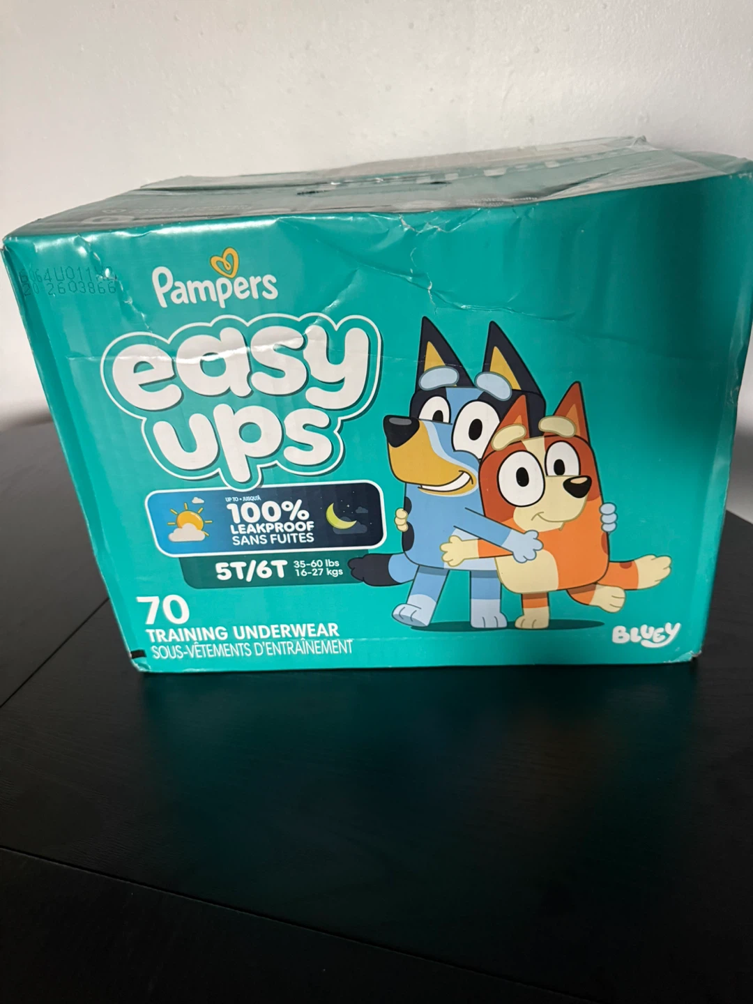 Pampers Easy Ups 5T/6T Bluey Training Underwear - 70 Count