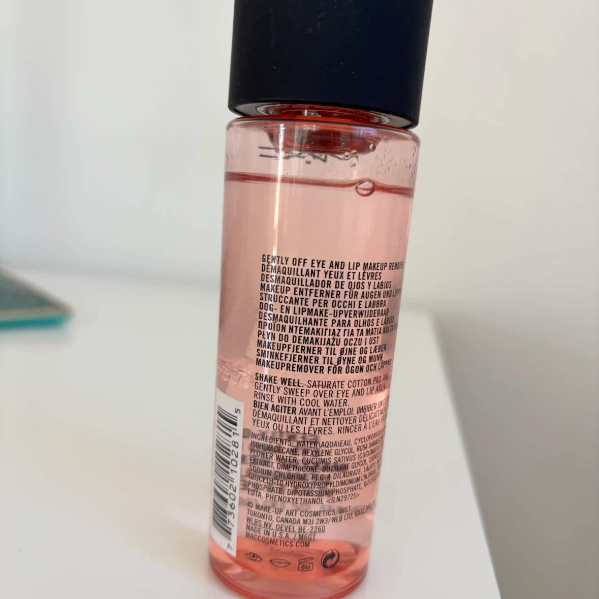 MAC Gently Off Eye and Lip Makeup Remover
