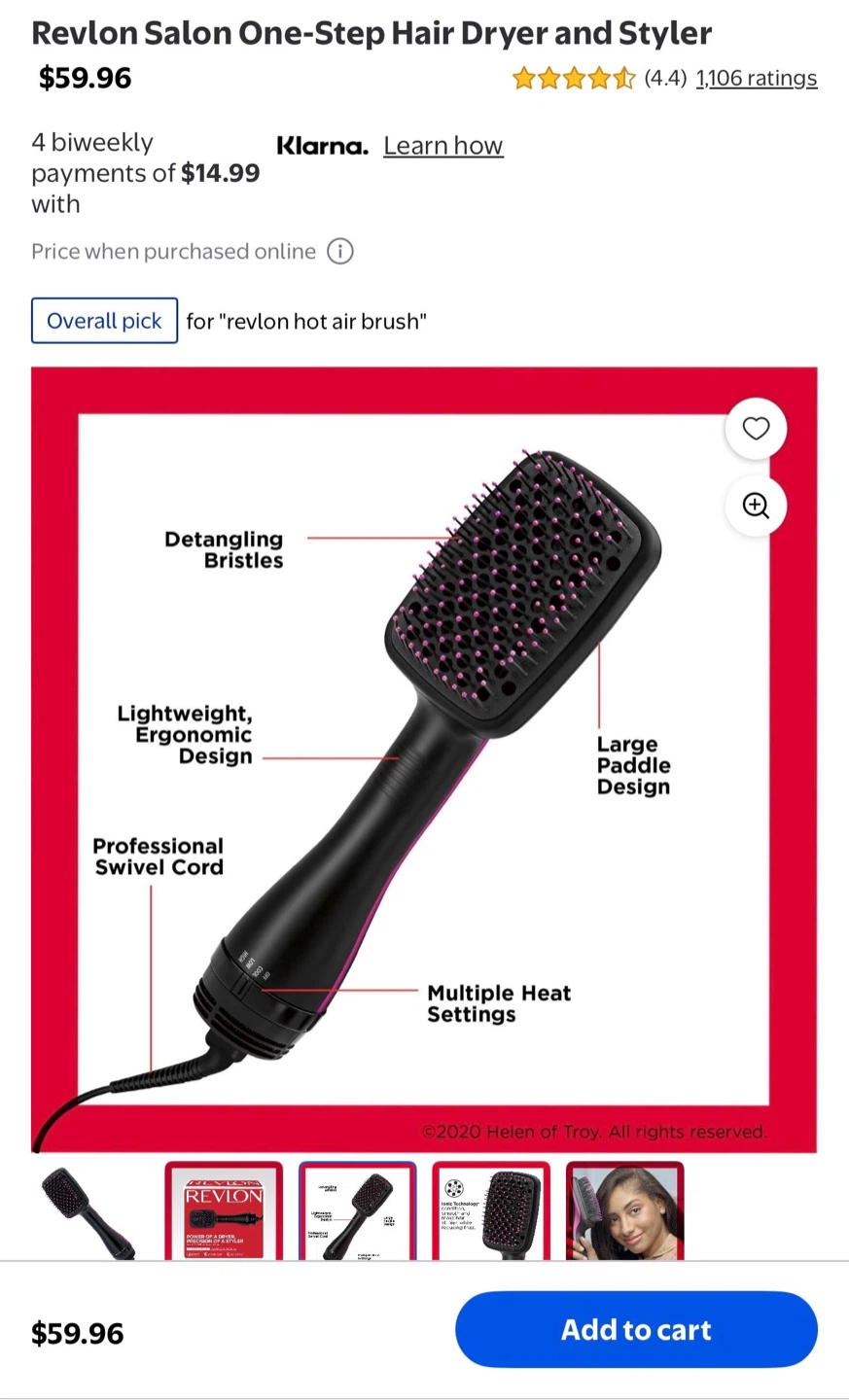 Revlon Salon One-Step Hair Dryer and Styler - photo 3