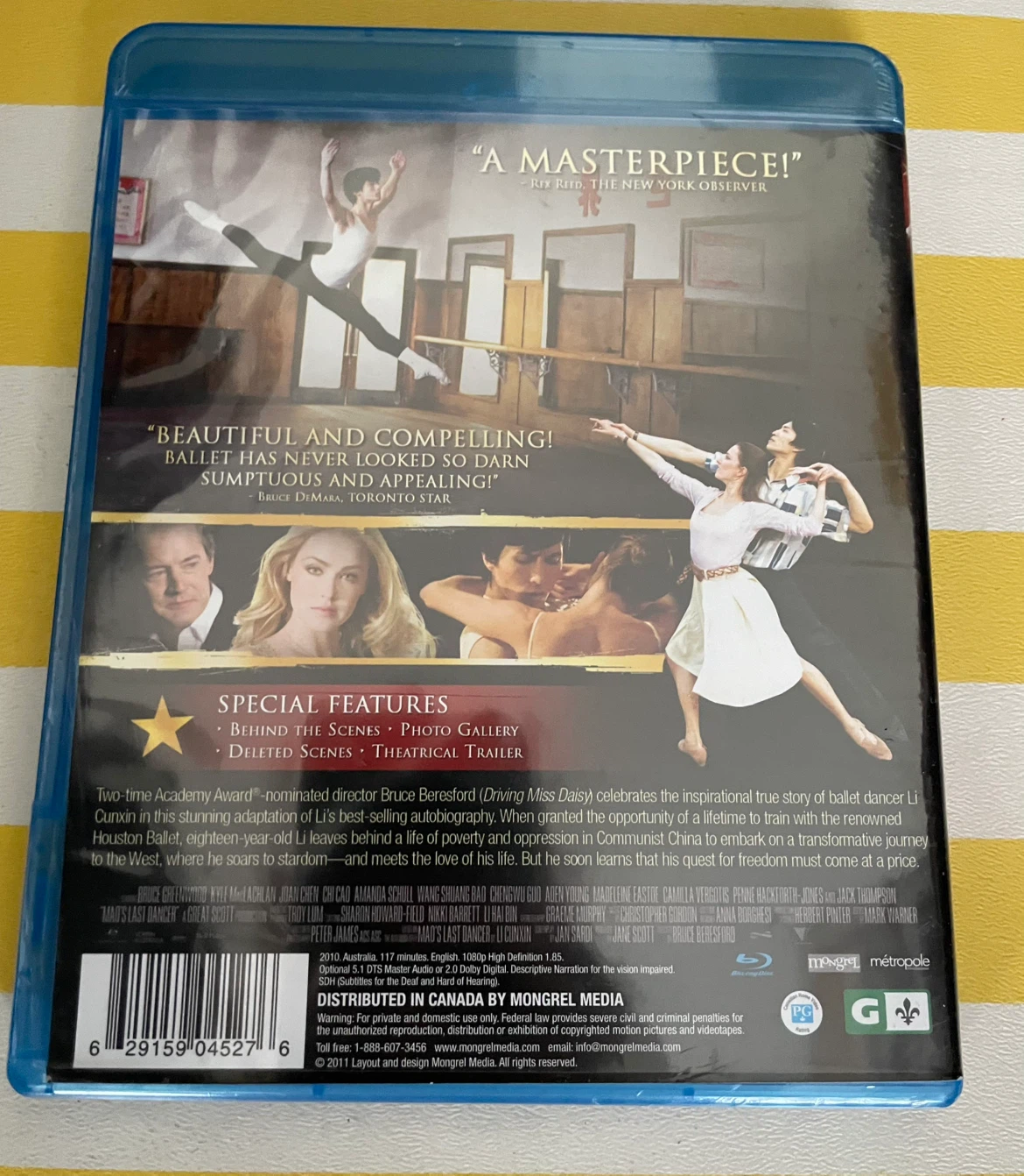 Mao’s Last Dancer Blu Ray *New - photo 2