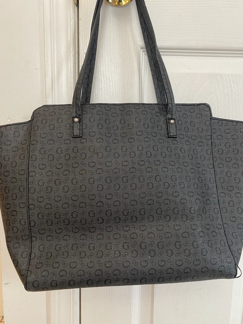 Guess Black Logo Tote Bag - photo 2