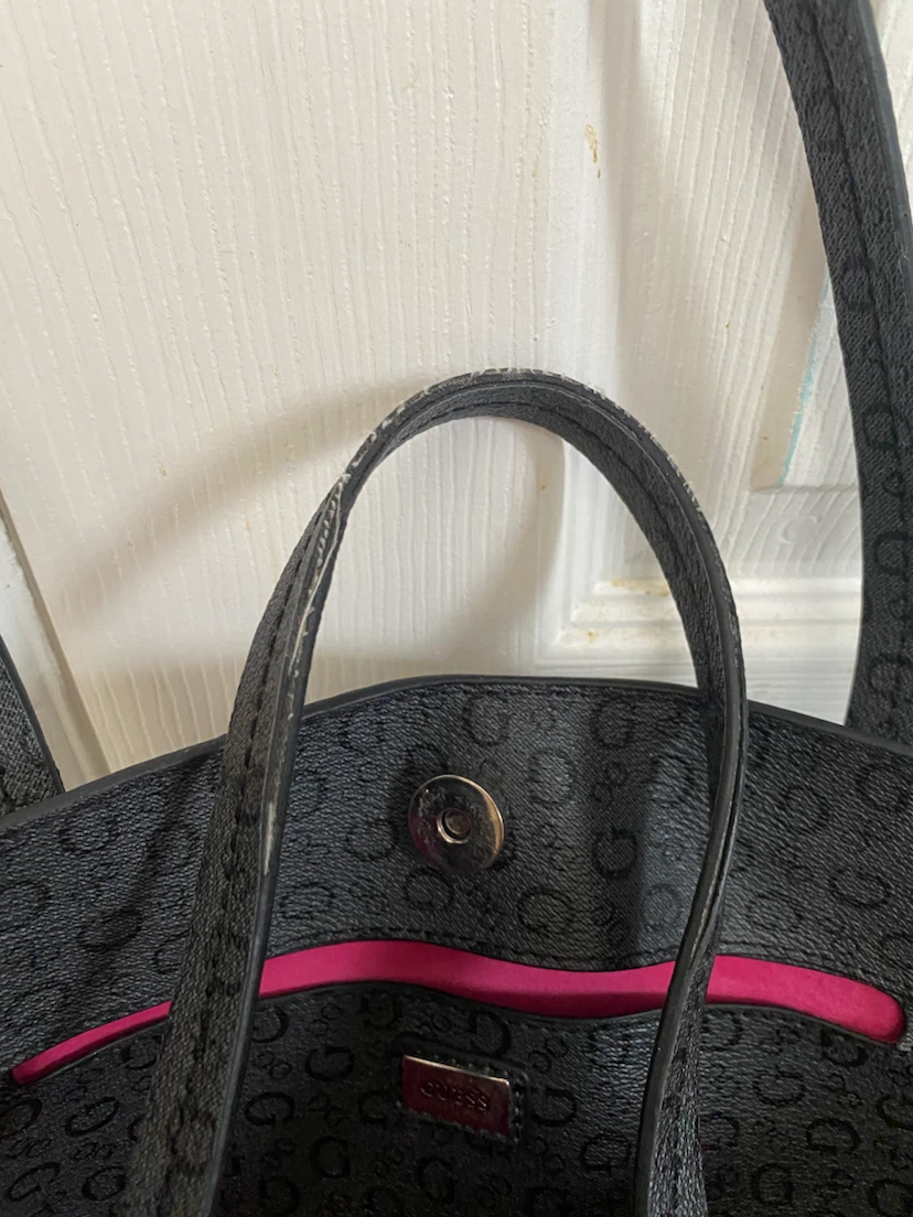 Guess Black Logo Tote Bag - photo 4