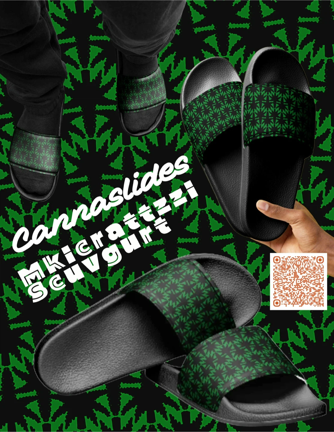 Cannaslides Black and Green Slides