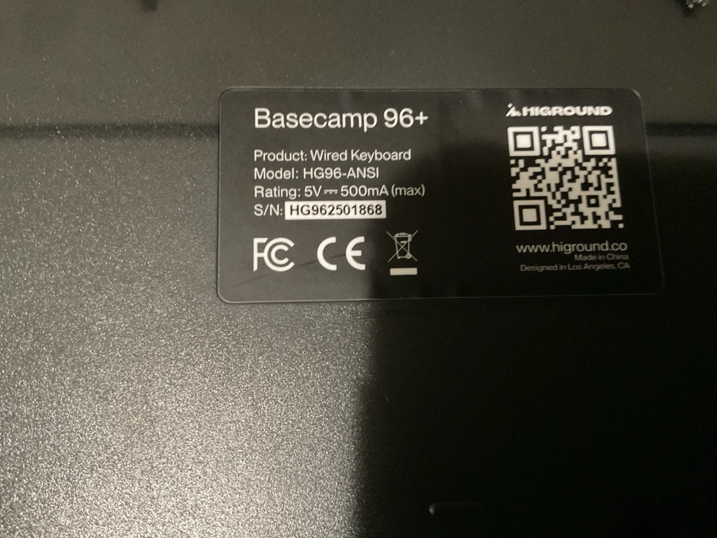 Higround Basecamp 96+ Wired Keyboard - photo 2