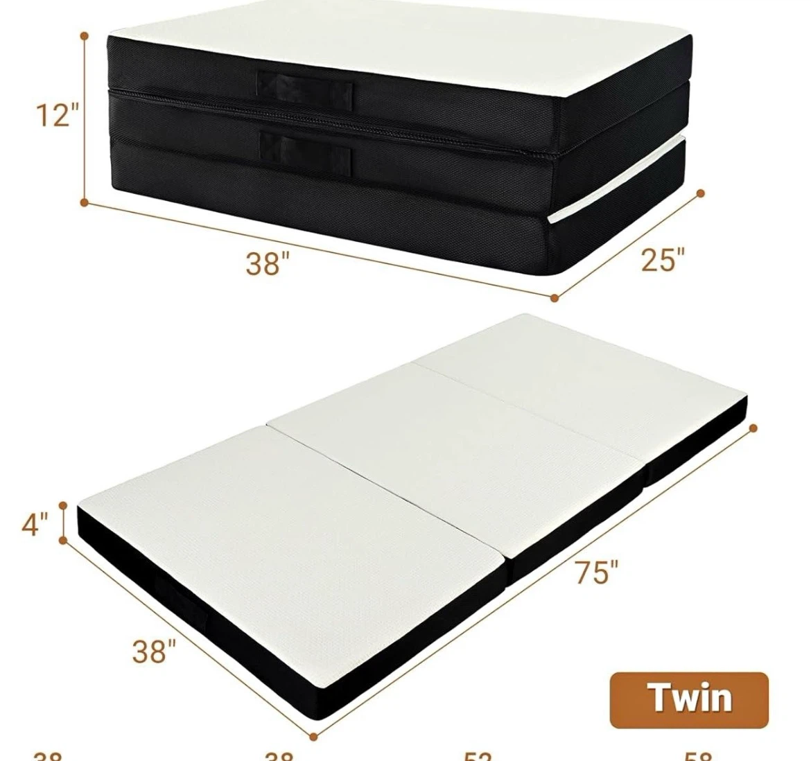 Twin bed frame W drawers/ Mattress. Cama gabetas y colchon - photo 5