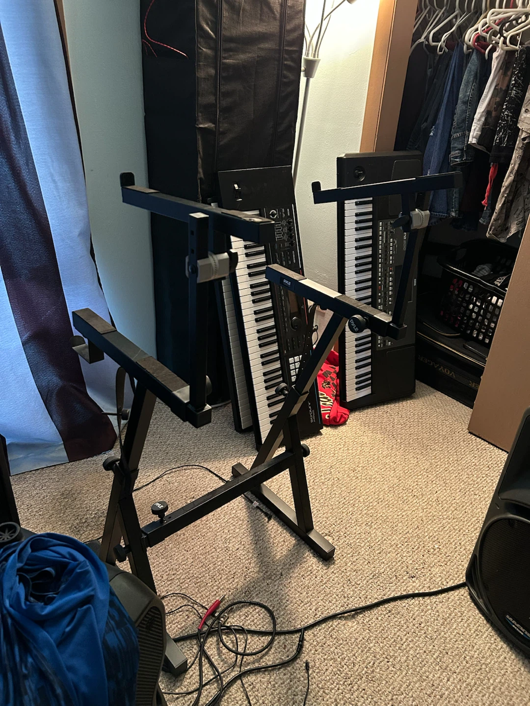 Pyle Two-Tier Keyboard Stand