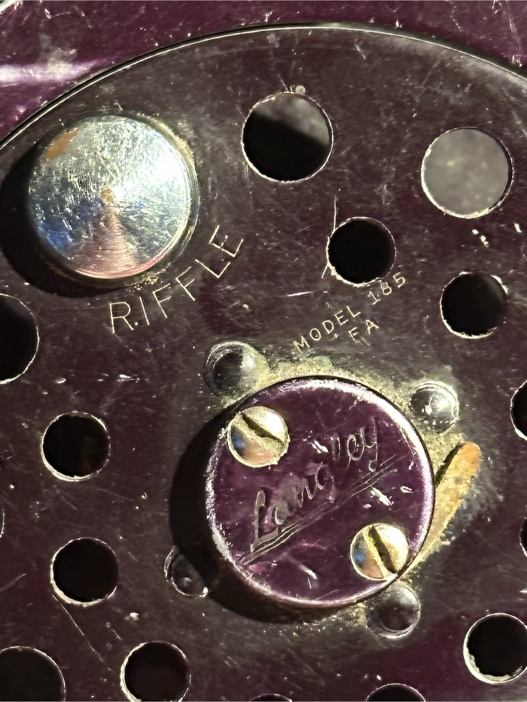 Vintage Langley Riffle 185 FA Fly Fishing Reel - photo 2