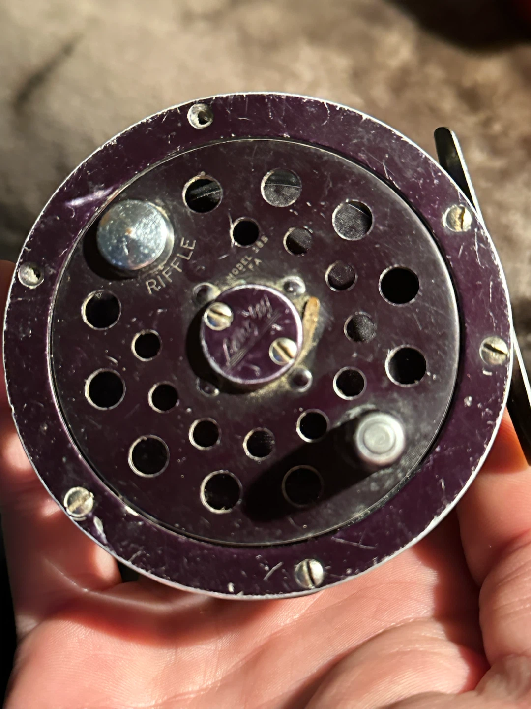 Vintage Langley Riffle 185 FA Fly Fishing Reel - photo 3