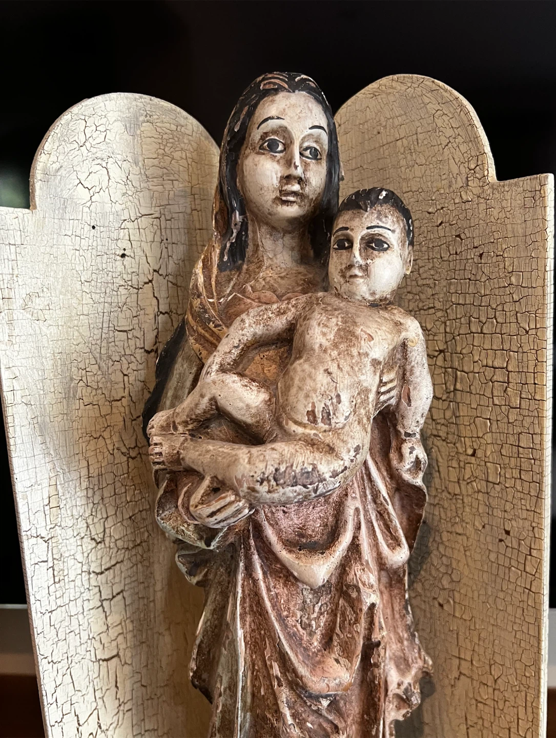 Vintage Madonna and Child - photo 3