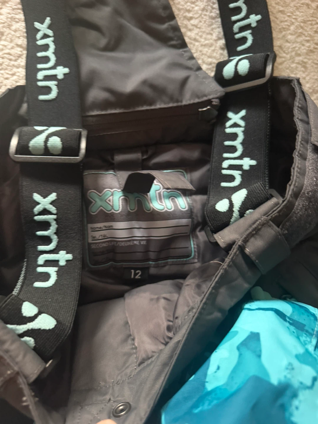 xmtn winter snow suit size 12 - photo 2