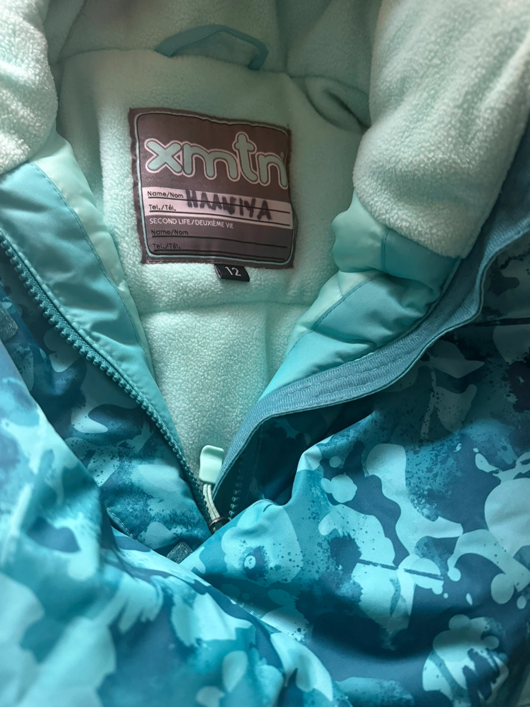 xmtn winter snow suit size 12 - photo 5