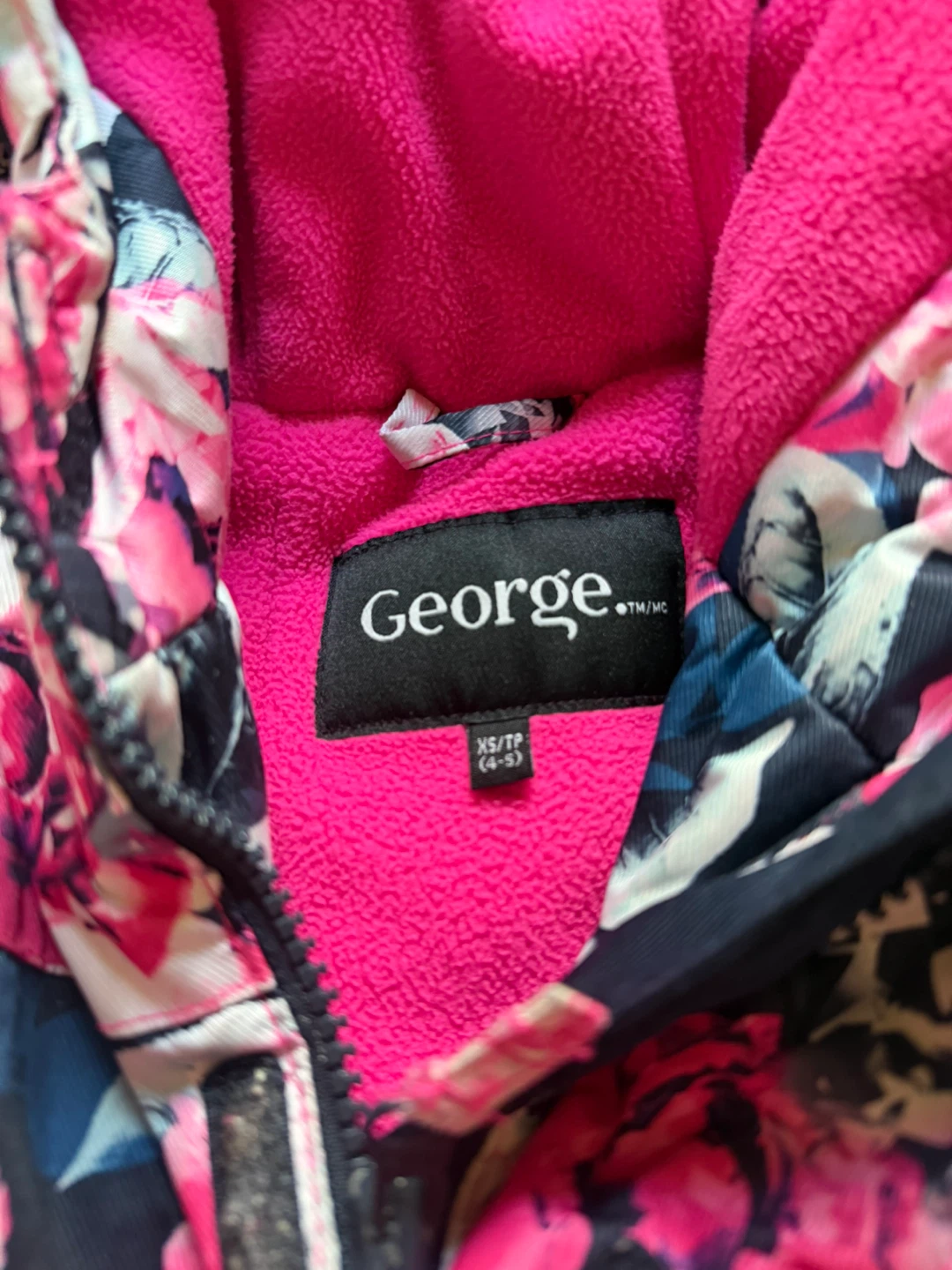 George Kids Winter Snowsuit Size XS/TP