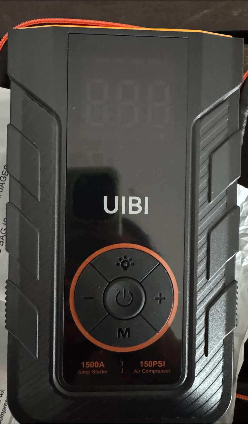 UIBI Jump Starter with Air Compressor Model X3