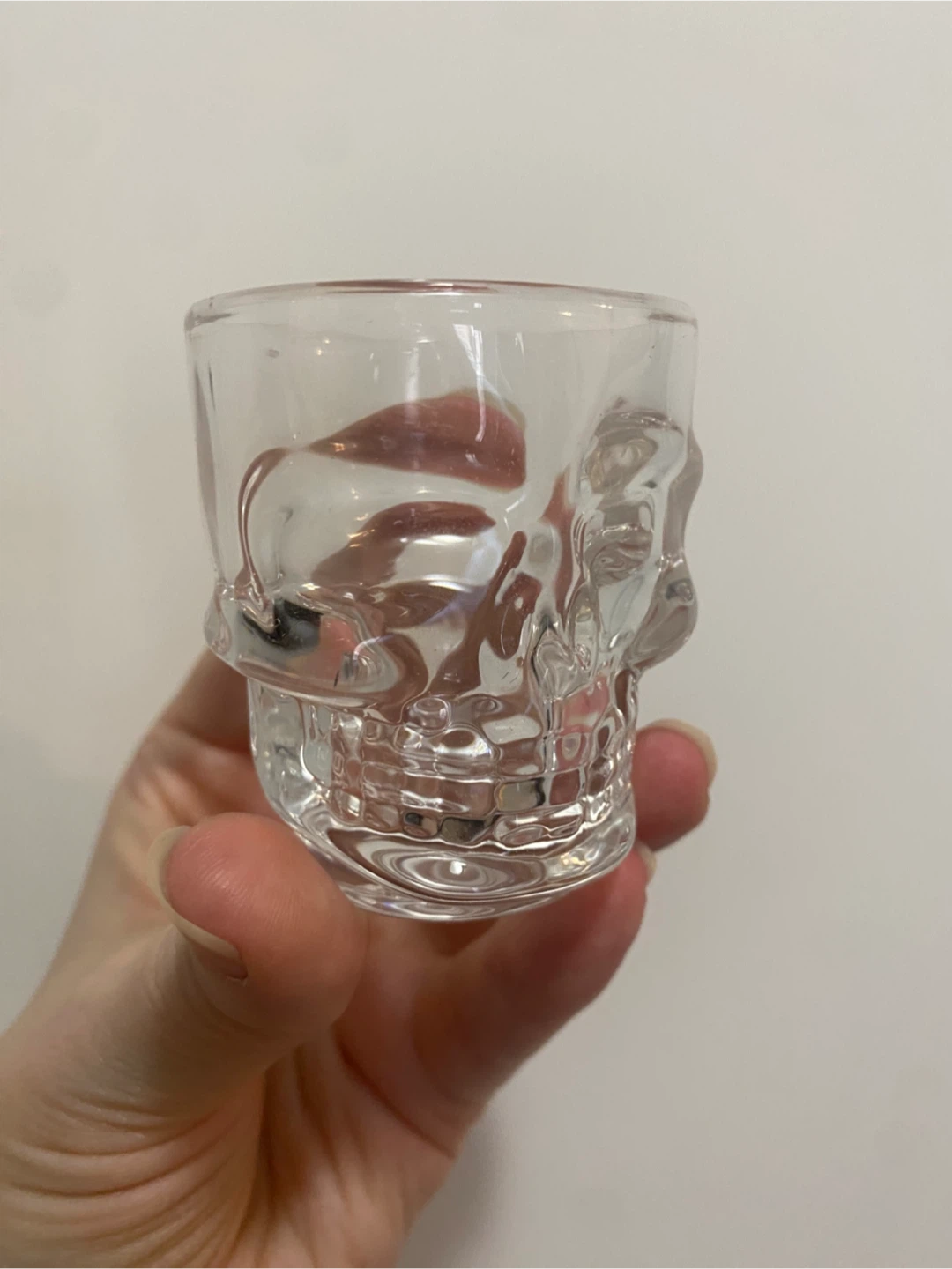 Glass Skull Shot Glasses
