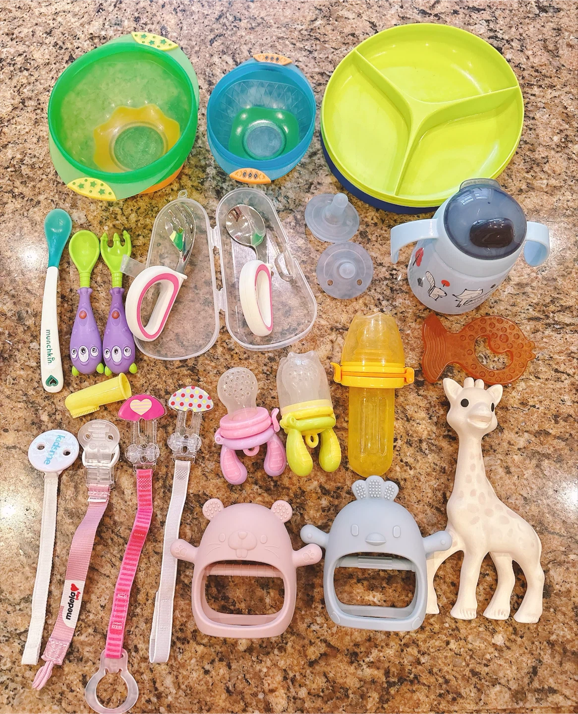 Baby Feeding and Teething Gear Bundle
