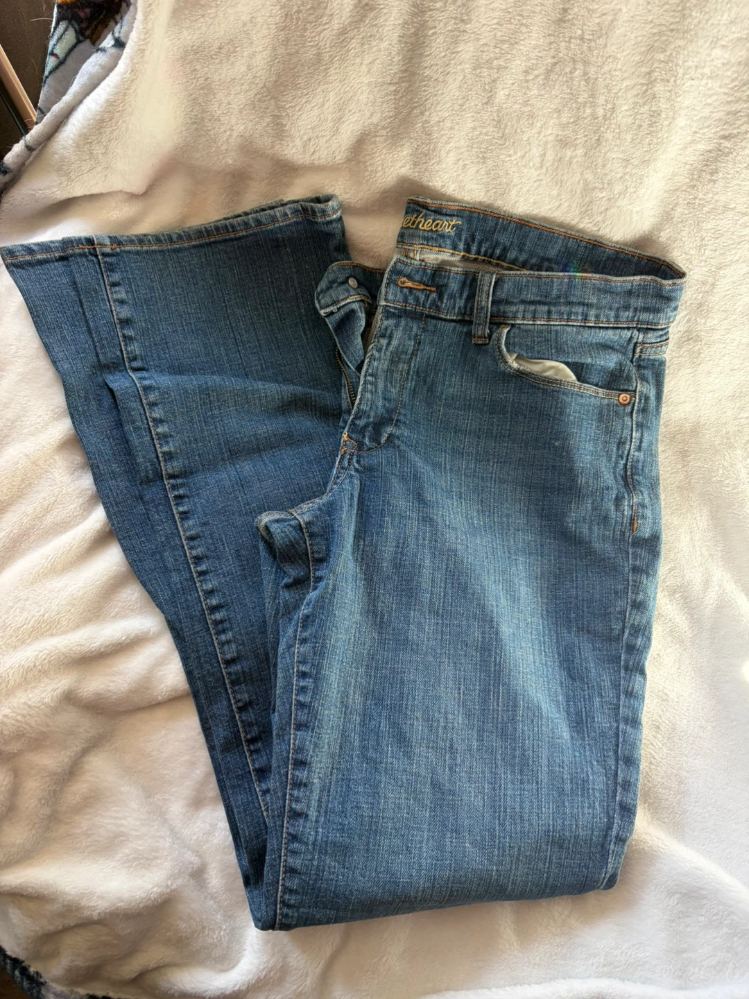 Vintage Old Navy The Sweetheart Jeans Size 12 Long