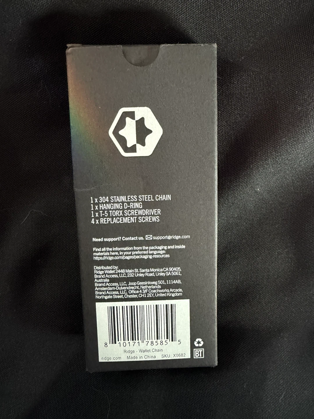Ridge Wallet Chain and D-Ring Attachment - photo 2
