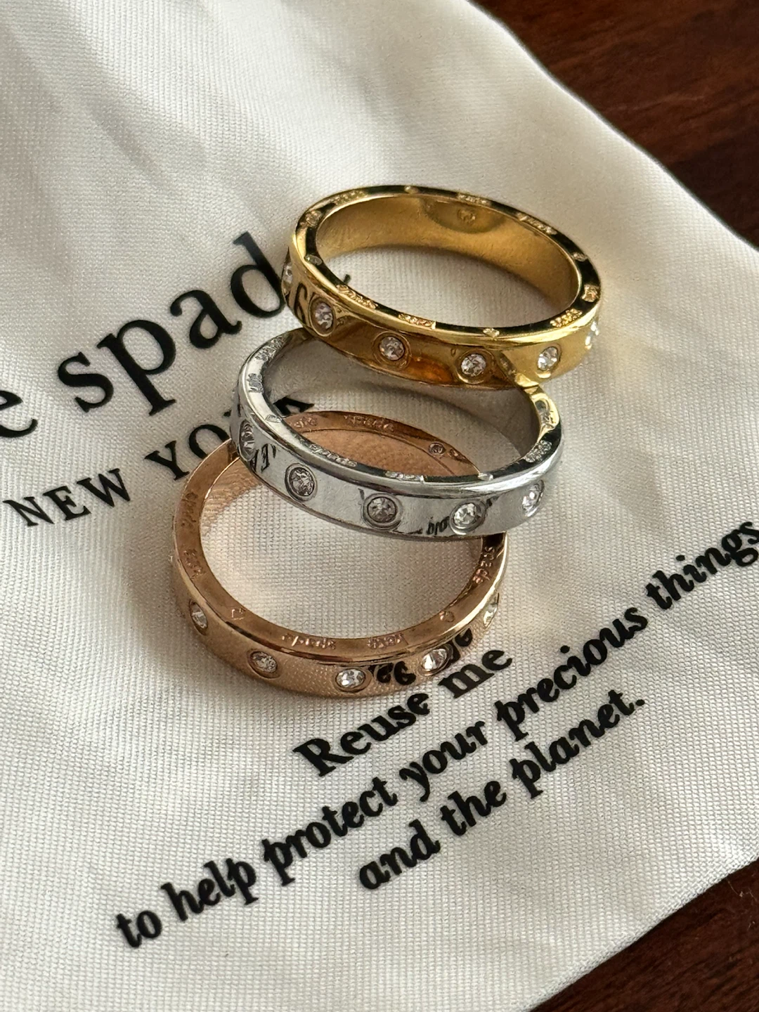 Kate Spade Ring Set