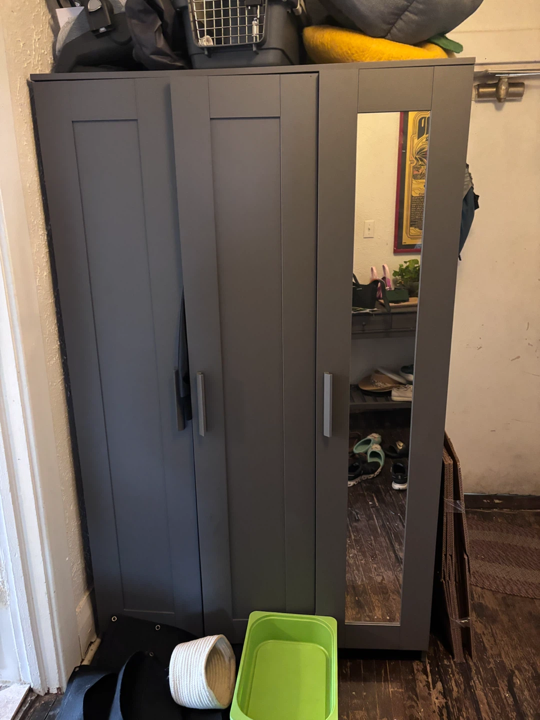 Brimmed IKEA Wardrobe