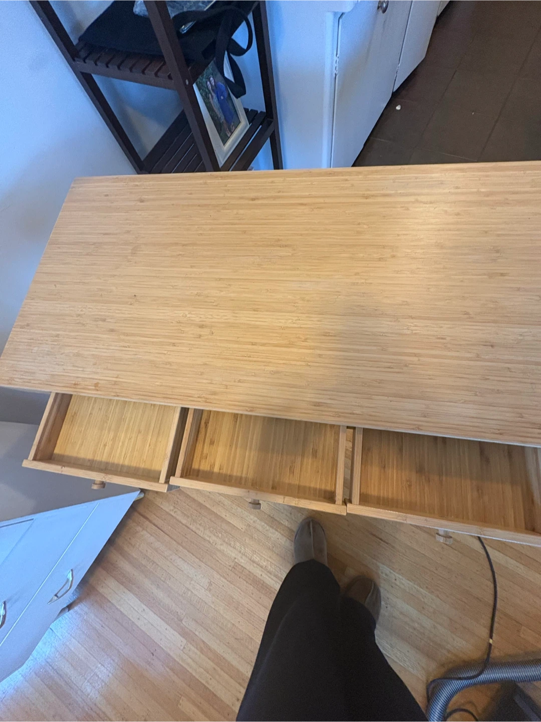 IKEA LILLÅSEN Bamboo Desk - photo 2