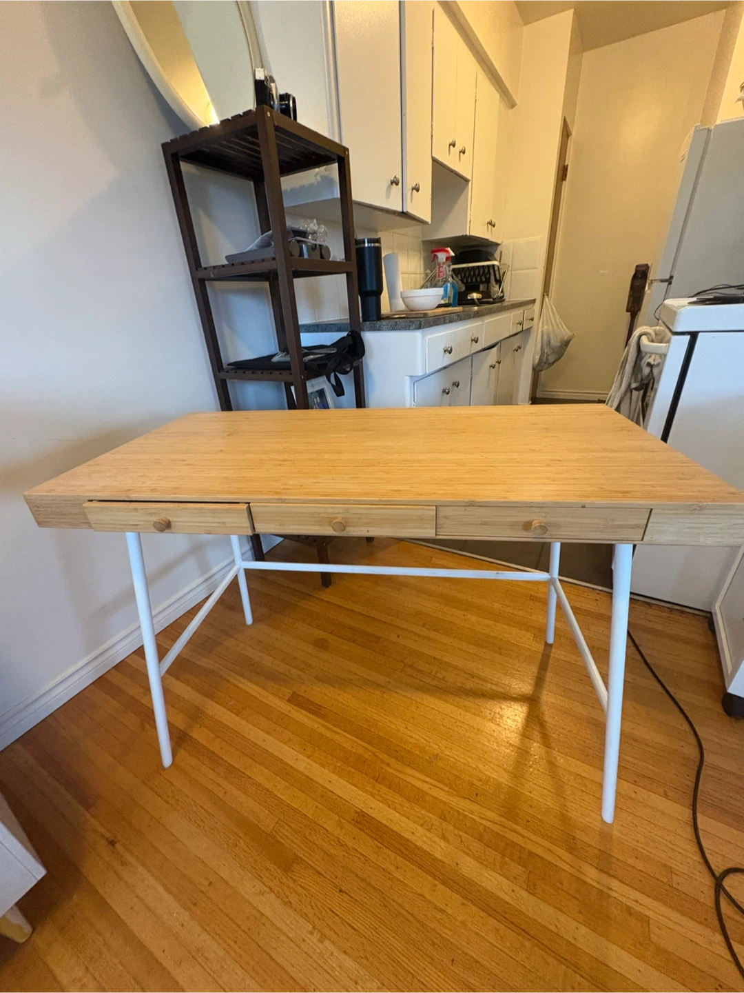 IKEA LILLÅSEN Bamboo Desk - photo 3