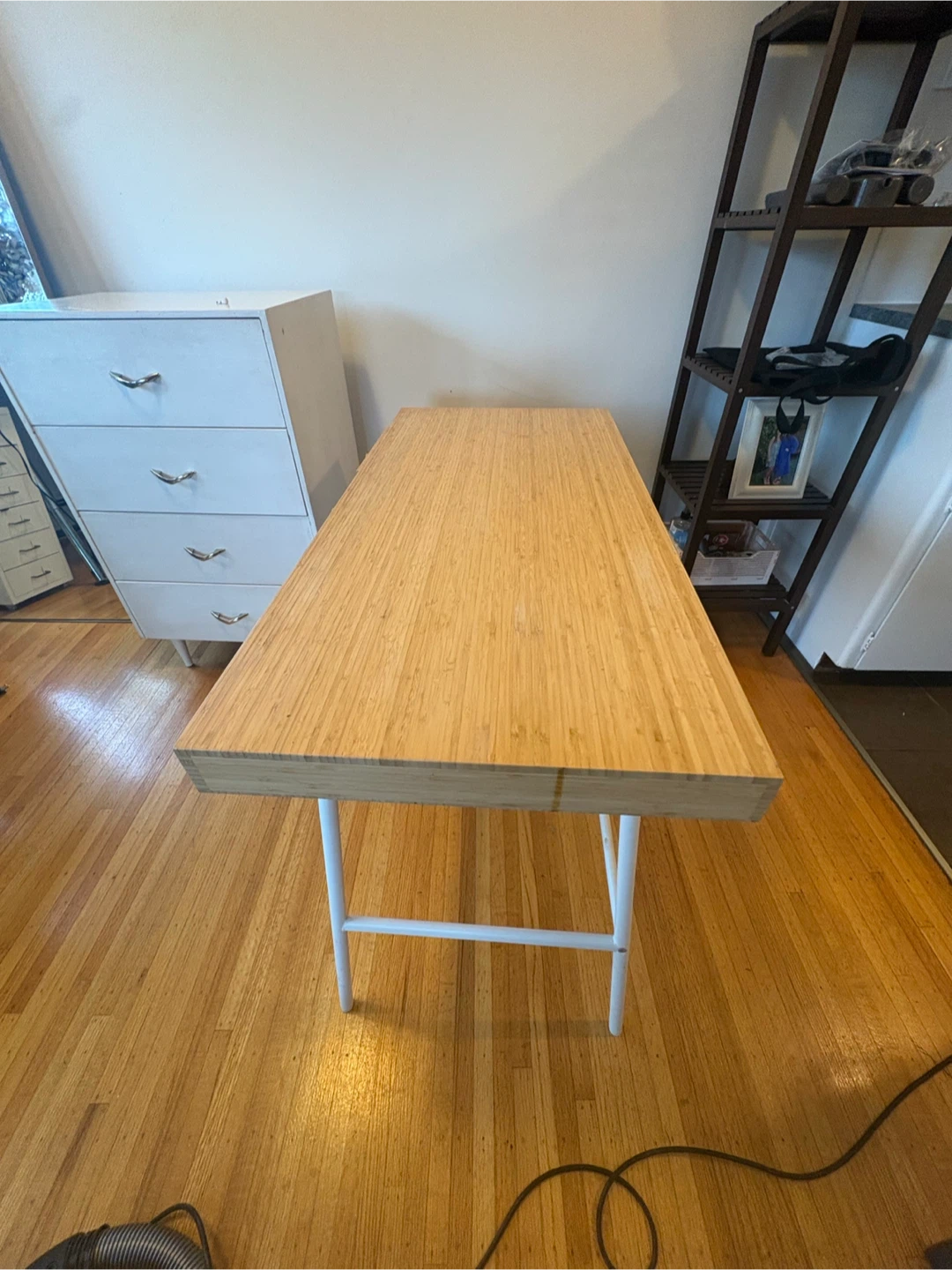 IKEA LILLÅSEN Bamboo Desk - photo 4