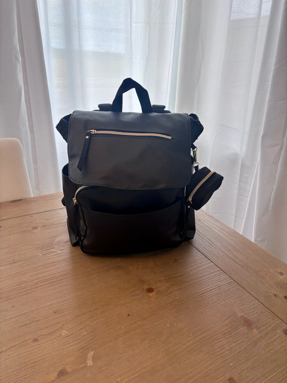 Black Diaper Backpack - photo 2